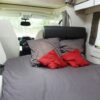 Couchage camping car Capucine Chausson 7 places - EVAGO Location camping car