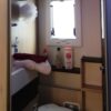 Salle de bain camping car Capucine Chausson 7 places - EVAGO Location camping car